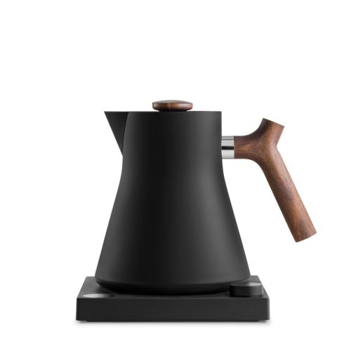 Electric Kettle With Wooden Handle