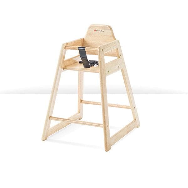 Foundations Wooden Neat Seat High Chair L 52.07 x W 52.07 x H 76.2 cm