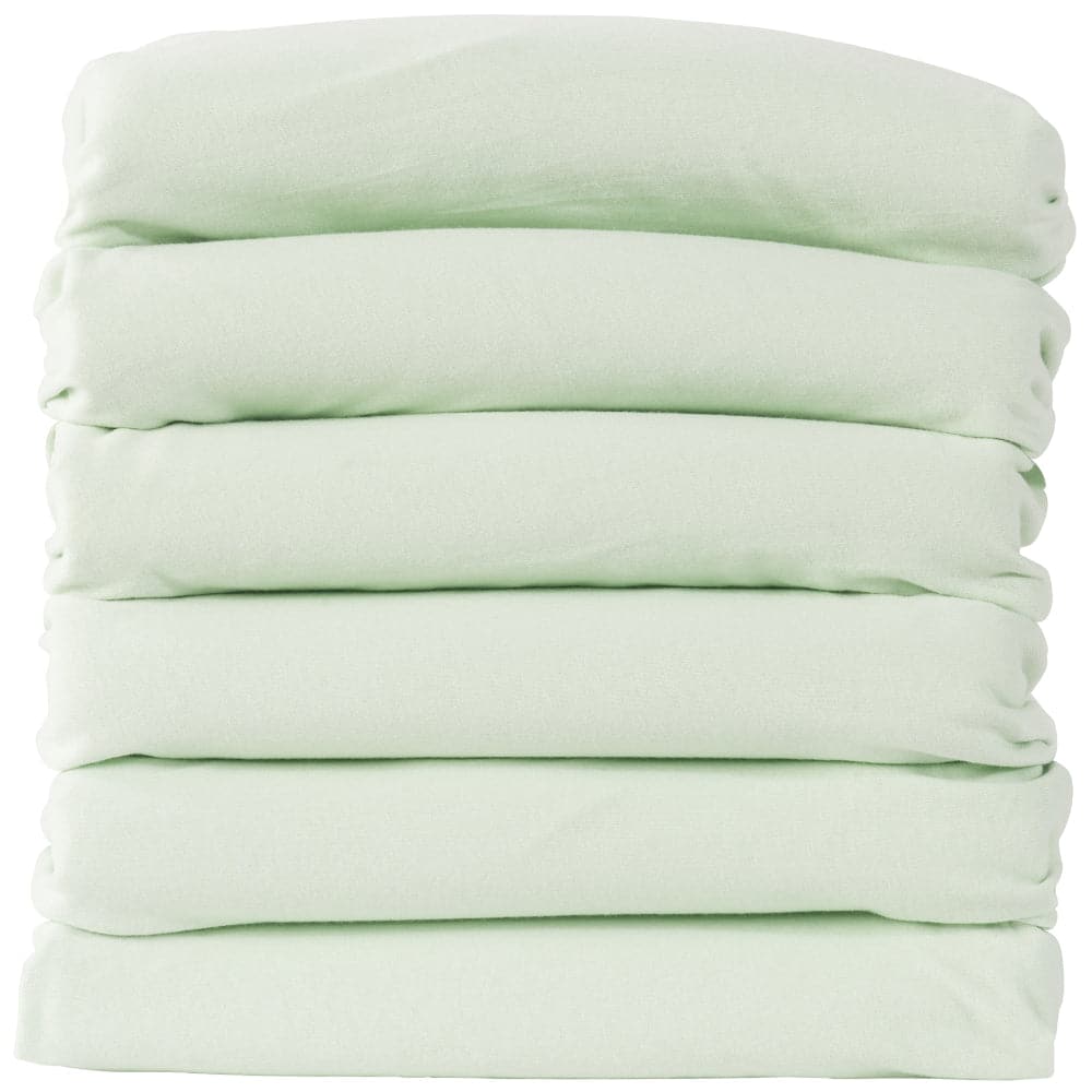 Safefit Zippered Mint Sheet For Compact Cribs - Pack of 6