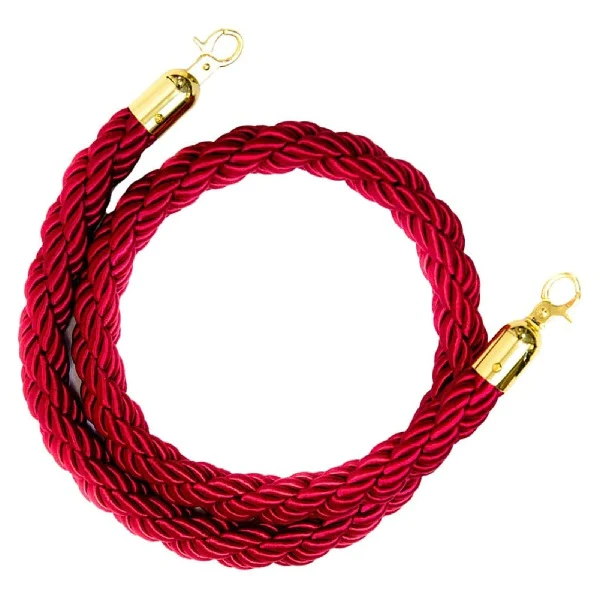  Velvet Rope Red & Gold