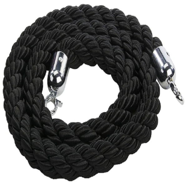 Stanchion Rope Black