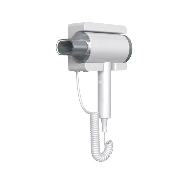 Wall Mounted Hair Dryer White