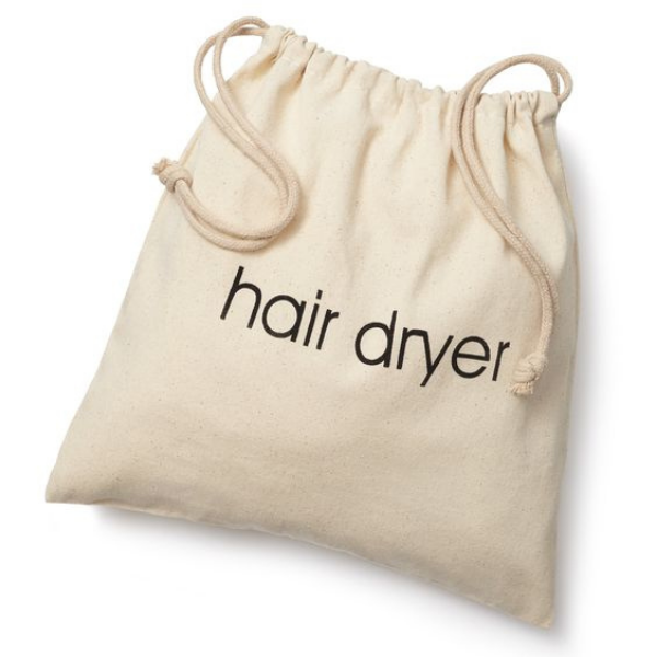 HAIR DRYER STORAGE BAG