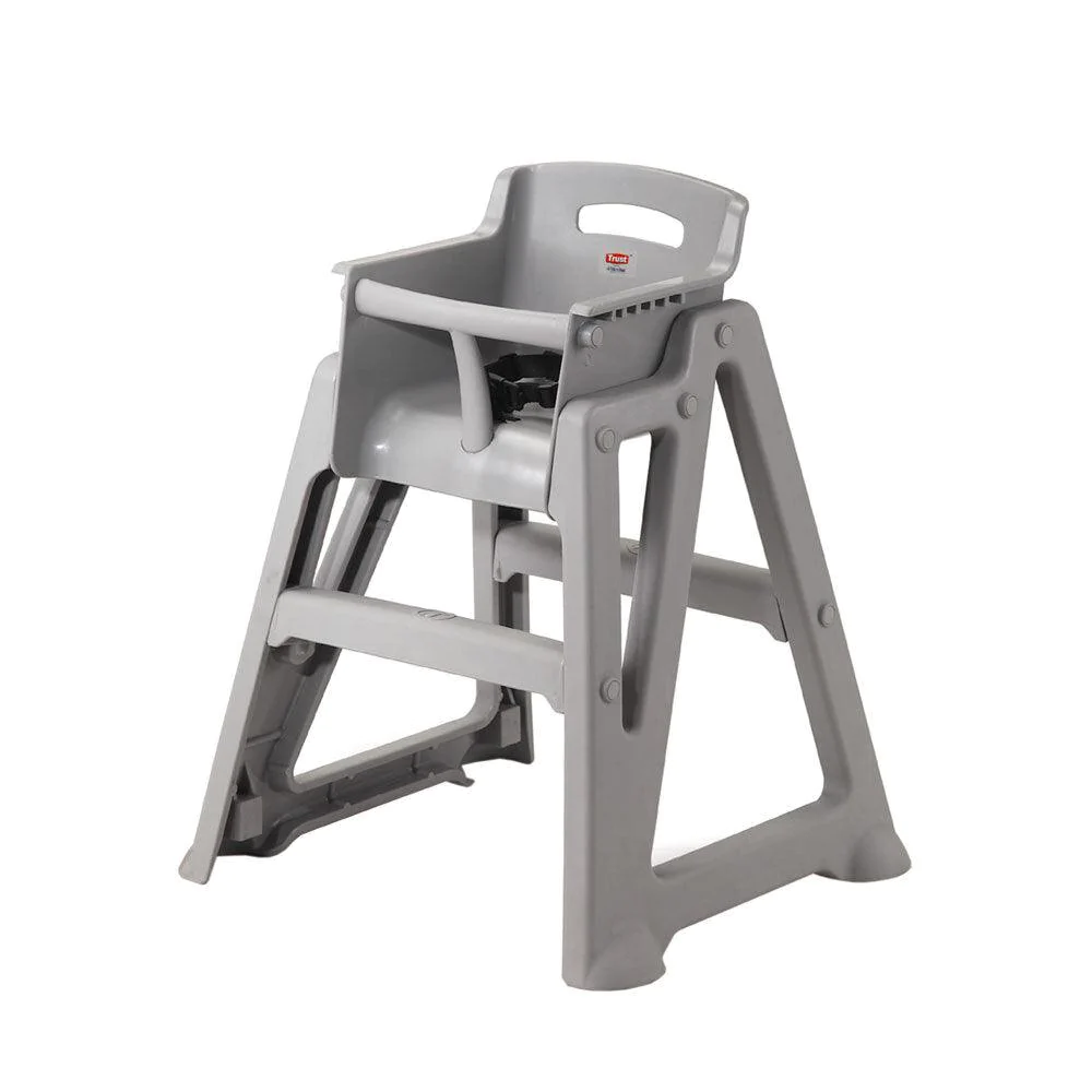 Seat High Chair With Wheels 63.6 x 58.3 x 77.3 cm