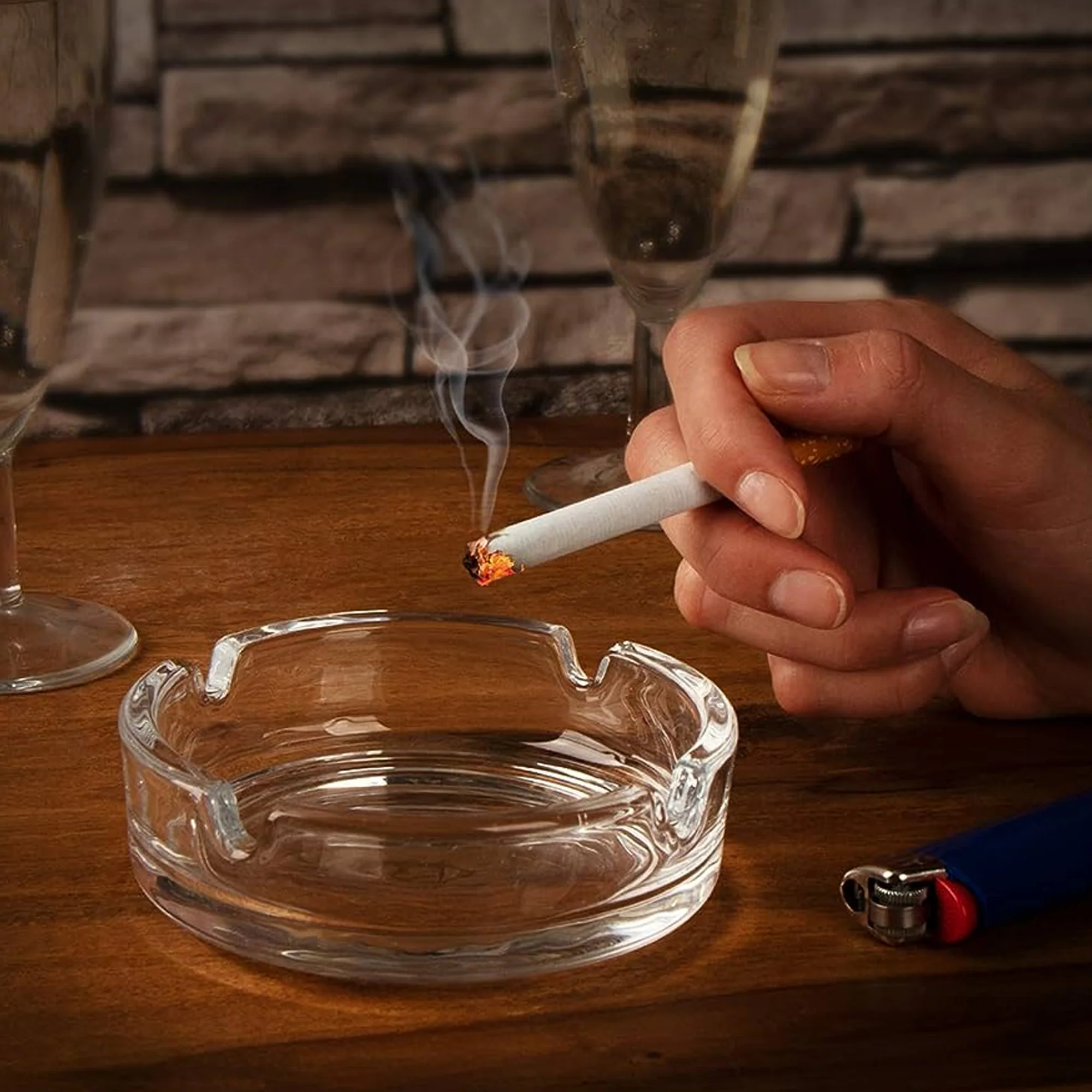 Glass Ashtray