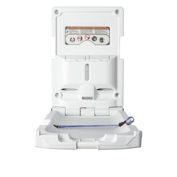 Vertical Surface Mounted Baby Changing Station