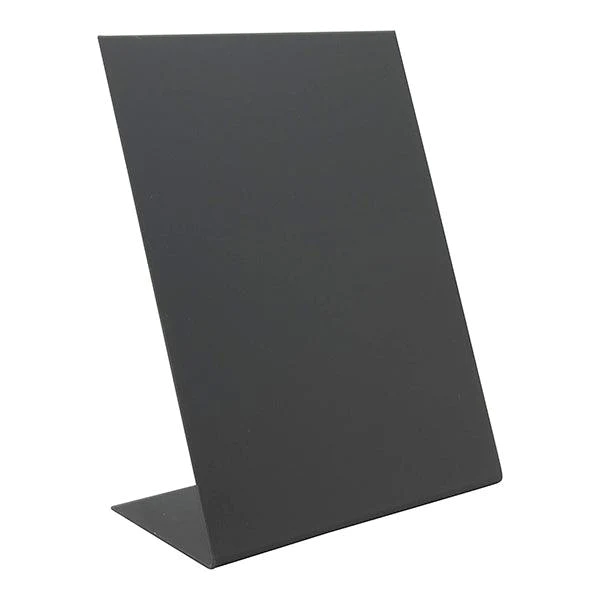 Tabletop Chalkboard L Sign