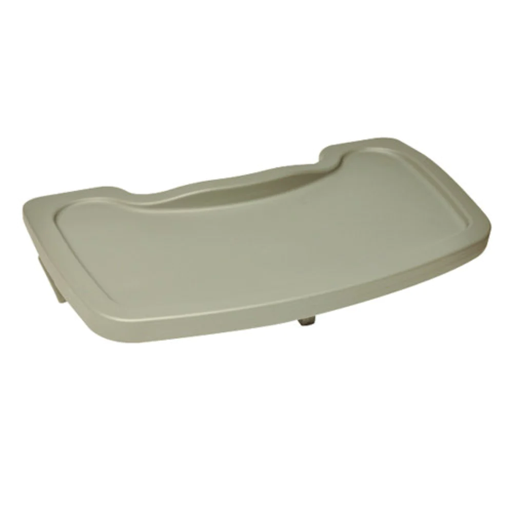 Plastic Tray For Diner High  Grey