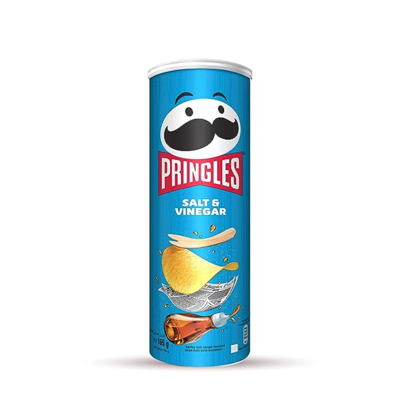 Pringle Salt & Vinegar Chips 12x40 gm