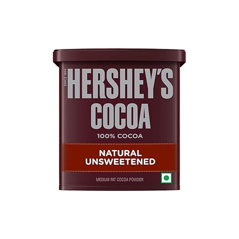 Hershey's UnSweetened Cocoa Powder 18x225 Gms