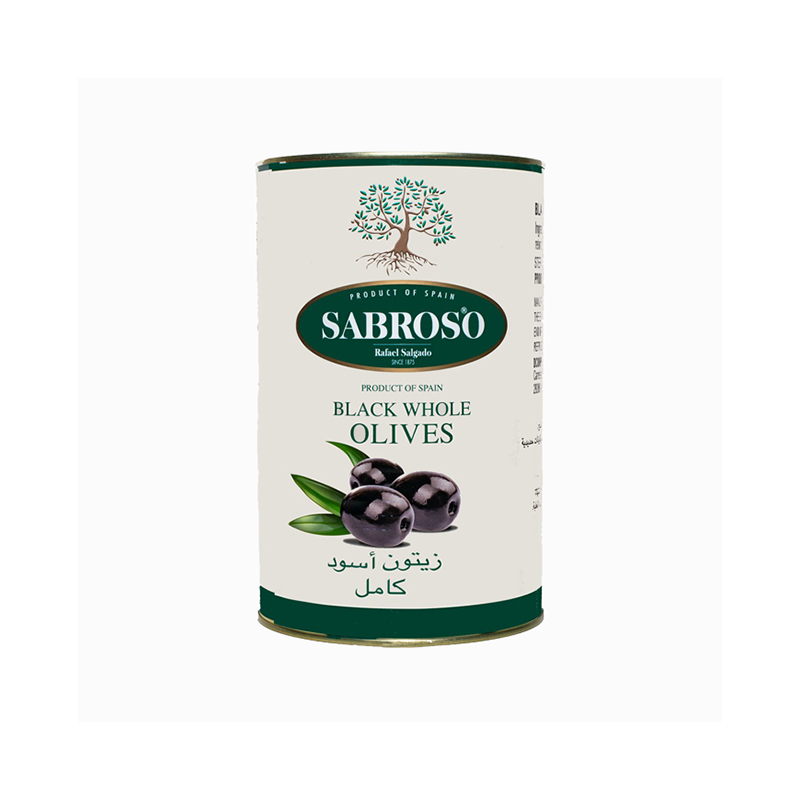 Black Whole Olives 3x2.5 Kg