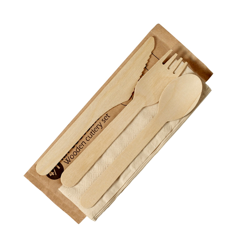 Wooden Cutlery Set